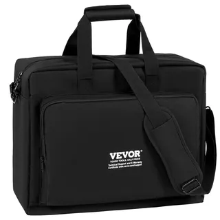 Vevor DJ-Mixer Tragetasche, 1200D Oxford-Gewebe, für DJ-Ausrüstung mit Aufbewahrungstasche, 1,5 m langer, abnehmbarer Schultergurt, 10 cm Polsterung, 49,5 x 22,0 x 39,5 cm Tasche für DJ-Controller