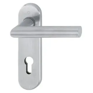 HOPPE Kurzschildgarnitur Ams.E1400Z/353K VA F69 PZ Drückergarnitur HOPPE