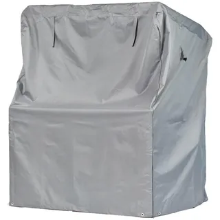 mehr Garten Premium Strandkorbhülle 165 x 100 x 165 cm Grau