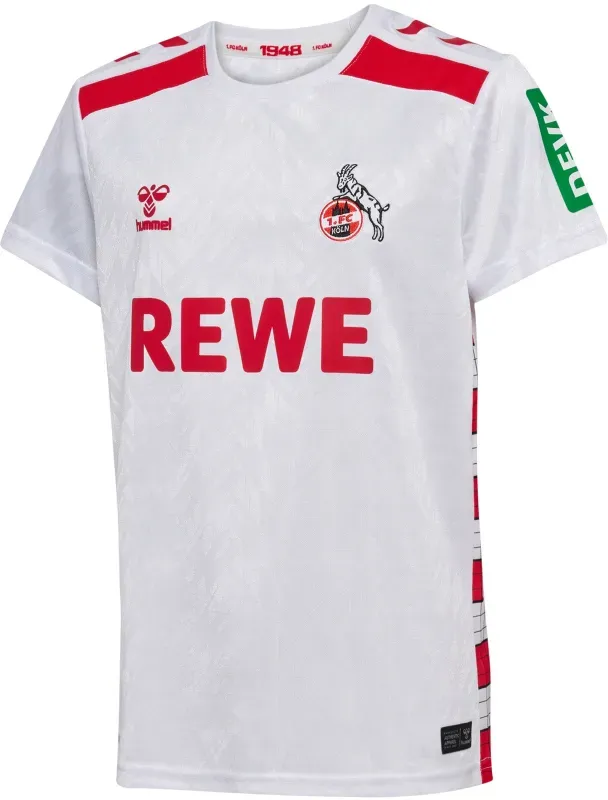 hummel 1. FC Köln Heimtrikot 2024/25 Kinder 9402 - white/true red 140