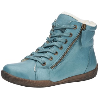 Andrea Conti Damen Schnürer Sneaker, Petrol, 36 EU