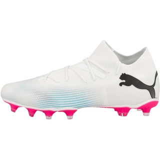 puma white/puma black/poison pink 45