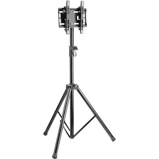 Ricoo TV Boden-Ständer Fernseher Halterung Höhenverstellbar Neigbar für 32-55 Zoll Tripod Stativ Fernsehhalterung FS0822 Dreifuß Fernseh-Stand Standfuß Smart Bildschirm bis 35 Kg & VESA 200x200