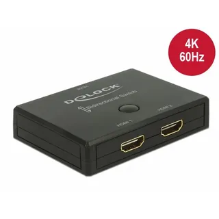 DeLock HDMI 2 - 1 bidirektional 4K 60 Hz
