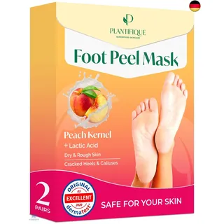 Plantifique Fußmaske Hornhaut Socken 2 Paar