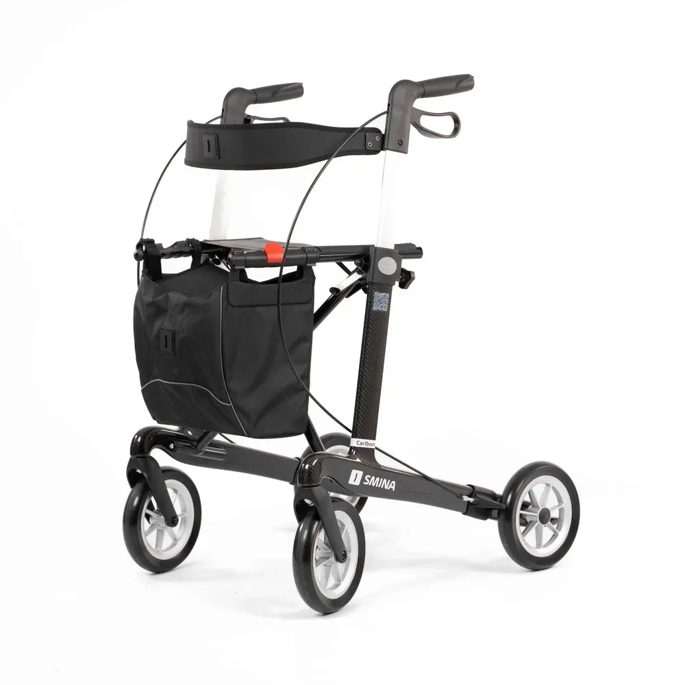 SMINA Carlbon Carbon Rollator Gr. M Carbonschwarz