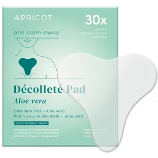 Apricot Wiederverwendbares Dekolleté Pad mit Aloe Vera