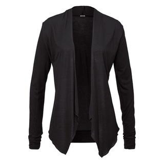 LASCANA Shirtjacke Damen schwarz Gr.44/46