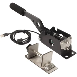 PC USB Simulator Shifter 64 Bit Handbremse for Logitech G27 G29 G920 G923 T500 T300 Analoge Renn Lenkrad, PC Rennspiel USB Handbremse, USB Handbremse für PC Rennspiele, Spielhandbremse