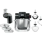 BOSCH MUMS6ZS13D Serie 6, mit Waage, Küchenmaschine Jet black matt (Rührschüsselkapazität: 5,5 l, 1600 Watt)