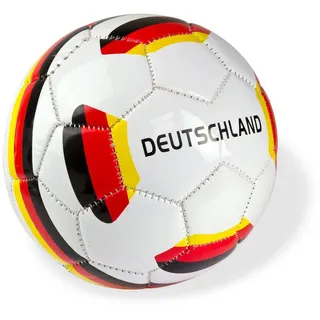 DEMA Mini Fußball LIL KICK 14 cm Größe 1 - Fußball, Ball, Kunstleder - robust, griffig, leicht - ideal für Kinder, Training, Freizeit, Deutschland-Design