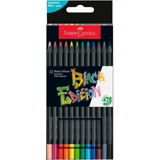 Buntstifte Black Edition 12er Kartonetui