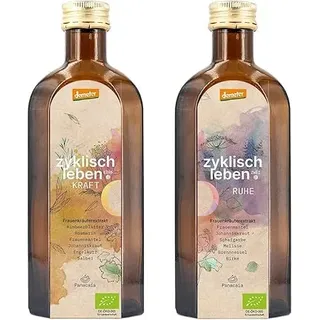 Zyklus-Duo: Oxymel "Kraft + Ruhe", 1. + 2. Zyklushälfte, Demeter, 2 x 250ml
