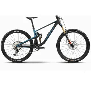 Riot Trail CF Full Party - Uni carbon/met. dirty blue - matt - XL