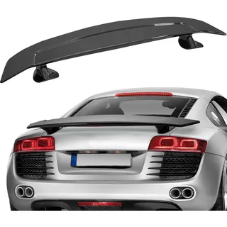 Vevor GT Wing Autospoiler, 46,3 Zoll Universalspoiler, Kompatibel mit den meisten Limousinen und Coupés, Hochfestes ABS-Material, Auto Heckspoilerflügel, Racing Spoiler BGW/JDM Drift Glänzend Schwarz