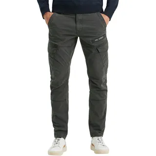 PME Legend Herren Cargohose NORDROP Tapered Fit Grau 9114 Normaler Bund Reißverschluss W 34 L 38