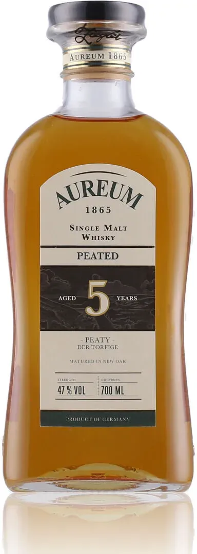 Aureum 5 Years Peated Single Malt Whisky 47% Vol. 0,7l