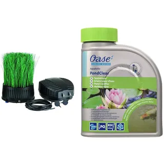 Oase 50249 Oxytex Set 1000 CWS & Wasserklärer AquaActiv PondClear, 500 ml