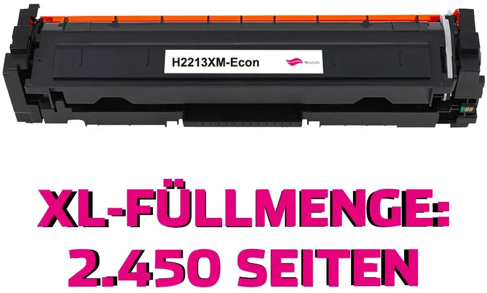 XL-Toner kompatibel mit HP 207X/ W2213X (Mit Chip) Magenta