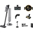 Samsung Bespoke AI Jet PetPRO mit All-in-One Clean Station, 770 W Motorleistung, Pebble Grau