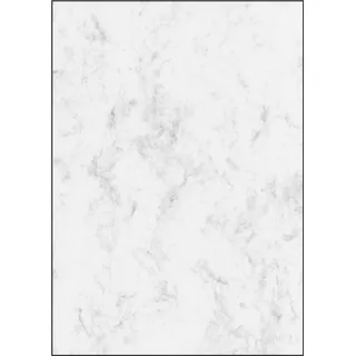 Sigel Motivpapier Marmor grau A4 90 g/qm 25 Blatt