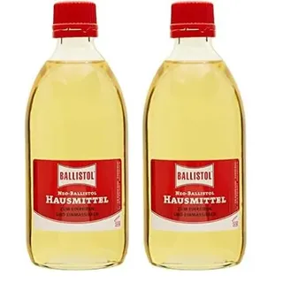 BALLSISTOL 26200 NEO-BALLISTOL Hausmittel 100ml – Massageöl zum Einreiben, Einmassieren –Wundbehandlung, Desinfizierend (Packung mit 2)