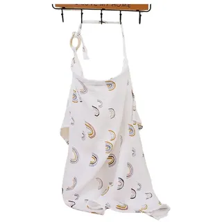 Stillschal Stilltuch für Unterwegs Sichtschutz beim Stillen,Baumwolle Stillschürze Nursing Cover Stillcover,Schürzenähnlicher Still-Schal,Mutter Kind Schal,Stillschutz für Mama,Breastfeeding Scarf