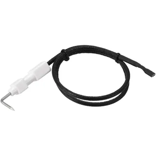 sourcing map Zündschnur Keramik Elektrodenanordnung Gas Grill Anzünder Draht Zündelektrode Ersatzteile 400mm Länge
