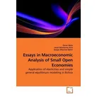 Essays in Macroeconomic Analysis of Small Open Economies von Gover Barja / VDM Verlag Dr. Müller / Taschenbuch