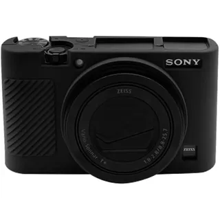 Easy Hood Schutzhülle Kameratasche für Sony RX100 VII, Kamera Silikon Hülle Tasche Leichtem Weichem Tragetasche Abdeckung für Sony DSC-RX100 III RX100 V RX100 IV RX100 VII DSLR Kamera schwarz