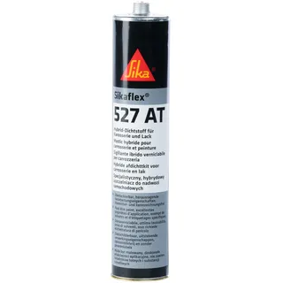 Sika – Dichtstoff – Sikaflex 527 AT Schwarz – für den Innen- und Außenbereich der Fahrzeugkarosserie – lösemittelfrei – 300 ml