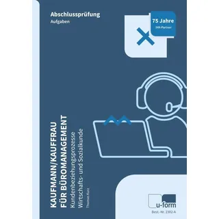 U-Form Verlag Kaufmann/Kauffrau für Büromanagement: