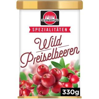 Schwartau Spezialitäten Wildpreiselbeeren, der Klassiker zu Wild, 330g