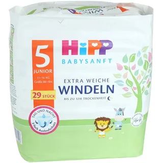 HiPP Babysanft Windeln 5 Junior 11-16 kg