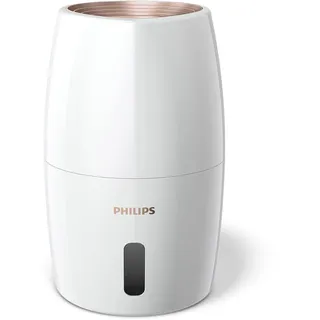 Philips HU2716/10 Luftbefeuchter 2000 series NanoCloud für bis zu 99% weniger Bakterien, bis 32 m2, Weiß