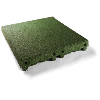 TERRASOFT Fallschutzplatte, BxHxL: 50 x 8 x 50 cm, Fallhöhe: 2,40 m, Gummi/Kautschuk