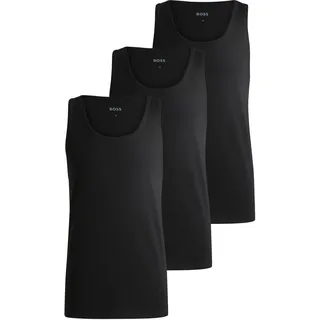 Boss Herren Tank Top, Modern, New - Schwarz1, M