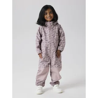 NAME IT Alfa08 Softshell 1fo Overall - Woodrose / Blossom - 7 Jahre