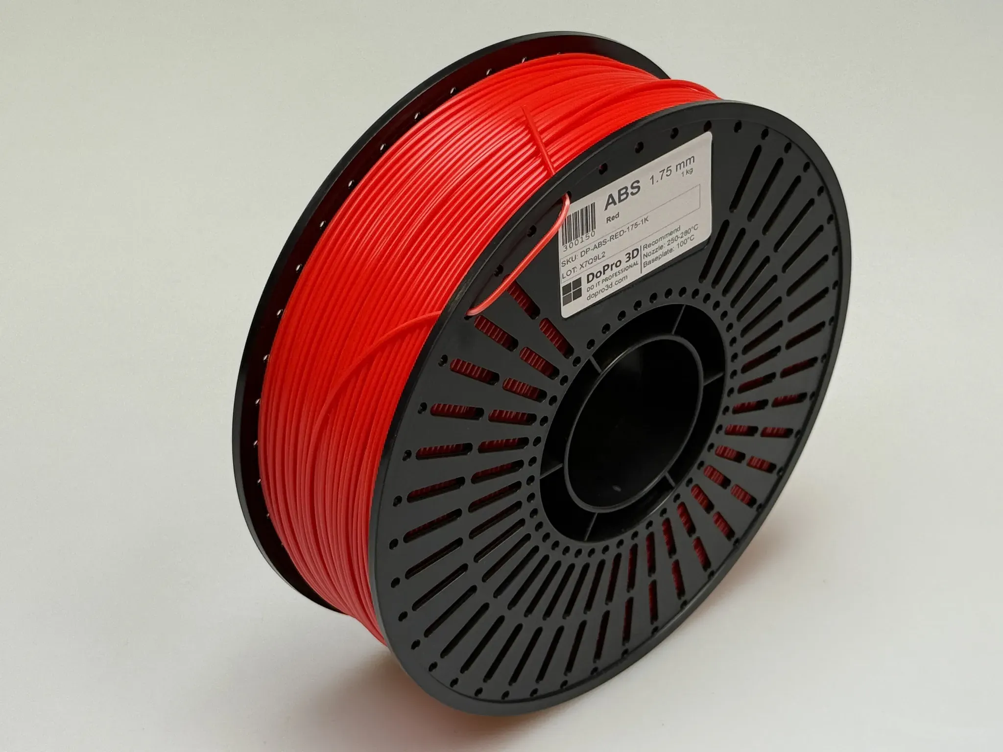 DoPro 3D ABS Filament Signal Red – Nexyl Class – 1,75 mm – 1,0 kg