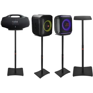 Hzycwgone Lautsprecherständer für JBL Partybox Encore Essential/Encore Essential 2, Höhenverstellbar 26" - 39" Kohlenstoffstahl Bodenständer Halterung für JBL Partybox Encore Bluetooth Lautsprecher