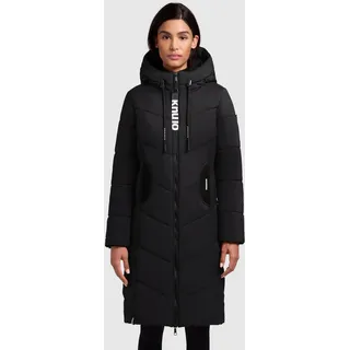 khujo Steppmantel "ARIBAY4 LIGHT", Damen, Gr. XXL (44), schwarz, Steppware, Obermaterial: 100% Polyester. Futter: 100% Nylon. Wattierung: 100% Polyester, unifarben, kniefrei, Mäntel Steppmantel