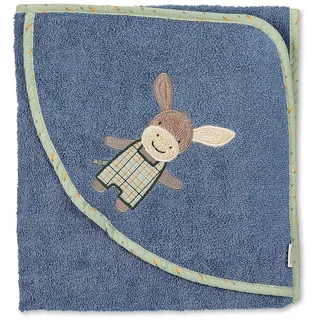 Sterntaler Kapuzenbadetuch 100x100 Emmilius blau