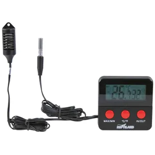 Trixie "Digital-Thermo-/Hygrometer, fernfühlend, 6 × 6 cm"- 76114