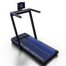 Sportstech 2in1-Laufband sTread Fold Pro, bis 15 km/h mit automatischer Steigung, Klappfunktion, Fitness-App kompatibel