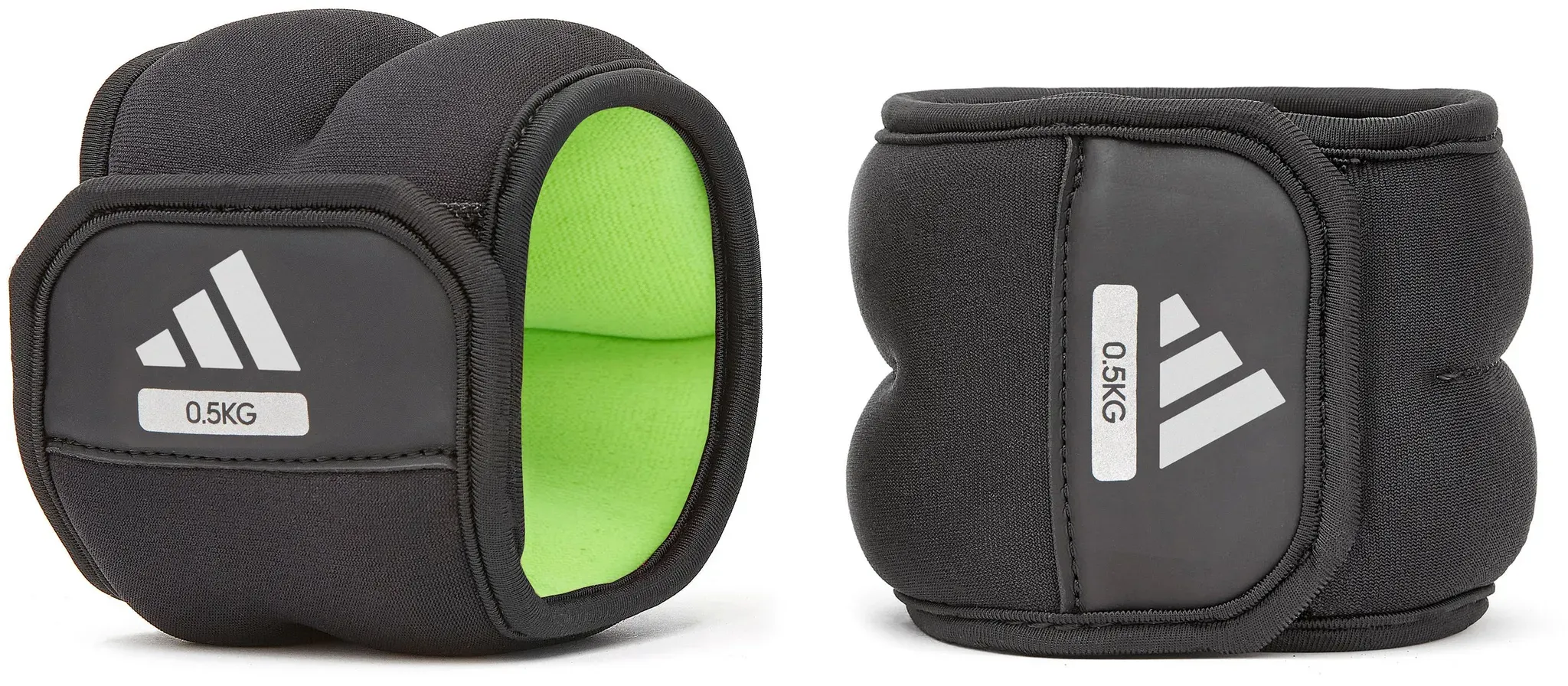 adidas Gewichtsmanschette in black-green, Größe 1 - schwarz