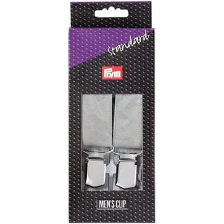 Prym Clip, Aus Kunststoff, Beige/Brown/Green, M/L 25 mm/110 cm, weiß, 1 Stück