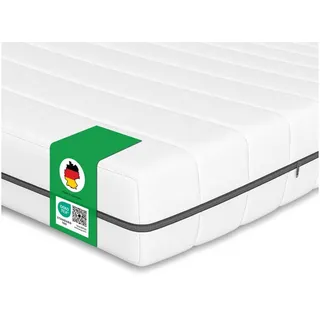 Kaltschaummatratze 90x200 cm, 140 x 200 cm, 180x200 cm und weiteren größen, Schlaftroll, H2, baby orthopädische Rollmatratze, Made in Germany 60 cm x 120 cm