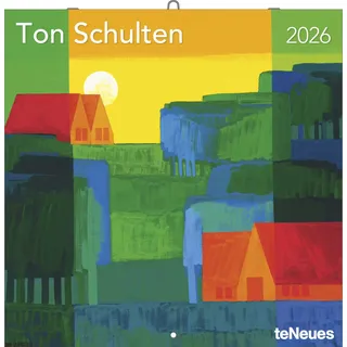 Neumann Ton Schulten 2026 - Wand-Kalender - Broschüren-Kalender - 30x30 - 30x60 geöffnet - Kunst-Kalender