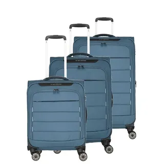 Travelite Skaii 4-Rollen Kofferset 3tlg. blau