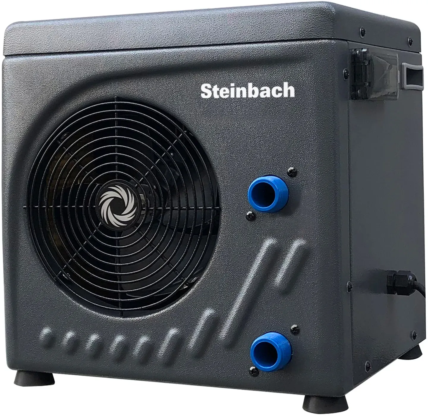 Steinbach Wärmepumpe Mini – 049275 – Automatische Wärmepumpe für Pools bis 20.000 l – Mit LED-Display und integriertem Durchflusssensor